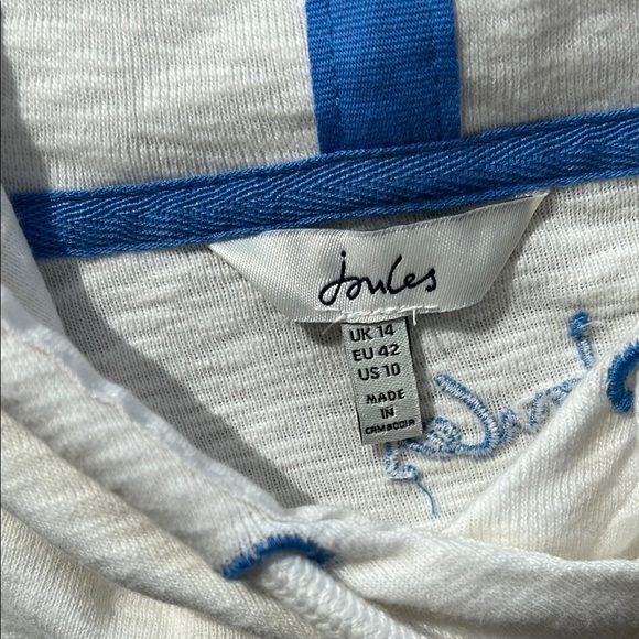 Joules Cotton Hoodie size 10 Ladies - Picture 2 of 11